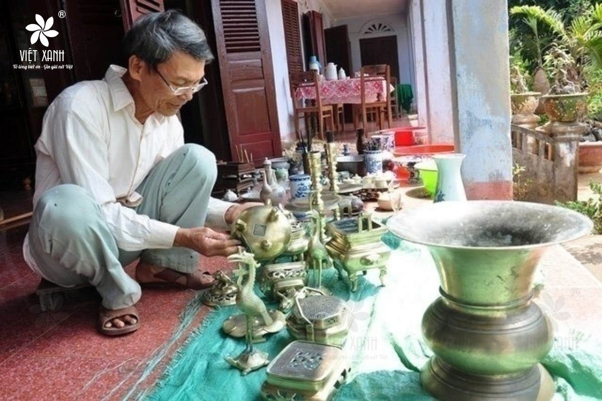 Các vật dụng cần sử dụng khi bao sái ban thờ