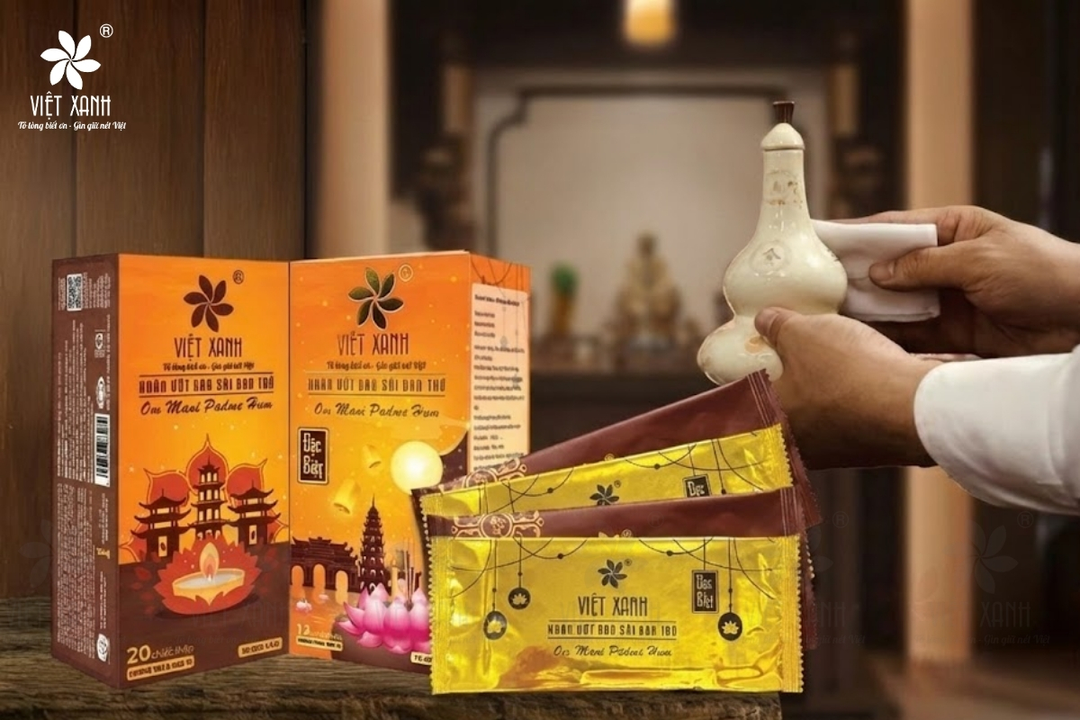 Giới thiệu về khăn lau bao sái ban thờ Việt Xanh