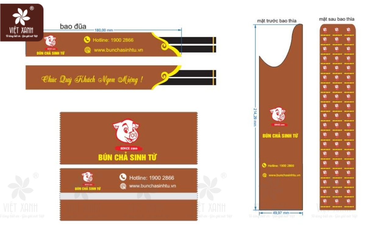 Bí quyết lựa chọn bao đũa nhà hàng chuẩn chất lượng