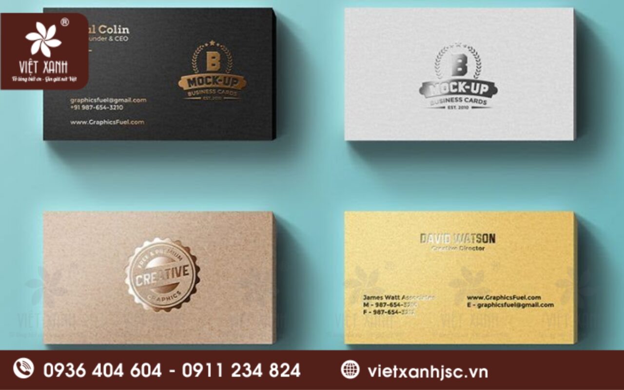 giấy in card visit