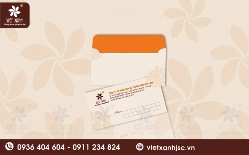 mẫu phong bì công ty