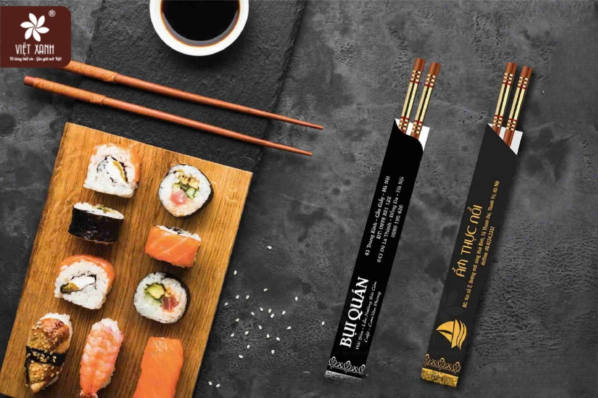 Vai trò chiến lược của bao đũa giấy trong trải nghiệm ẩm thực