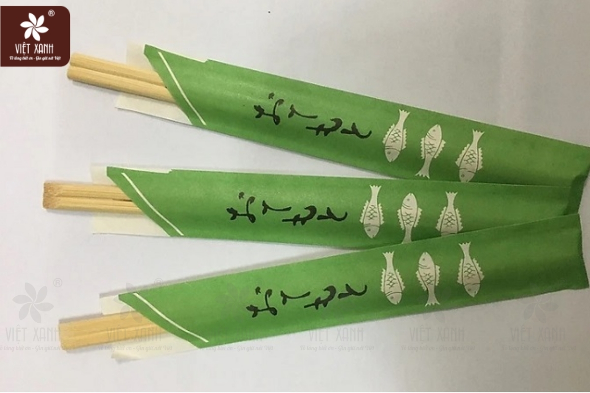 Vai trò chiến lược của bao giấy đựng đũa trong kinh doanh ẩm thực