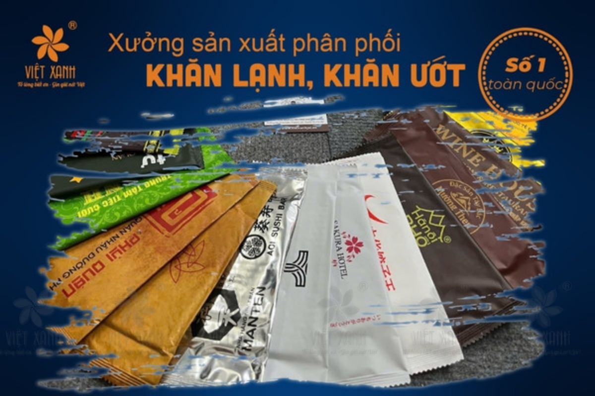 Tại sao nhà hàng, khách sạn nên sử dụng khăn lạnh Đà Nẵng in logo riêng