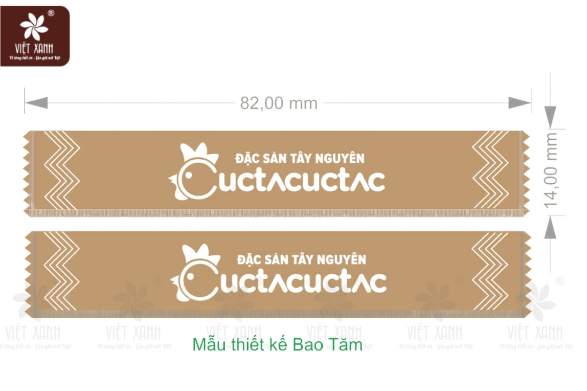 Giá trị thực tiễn của thiết kế bao tăm tre đối với nhà hàng