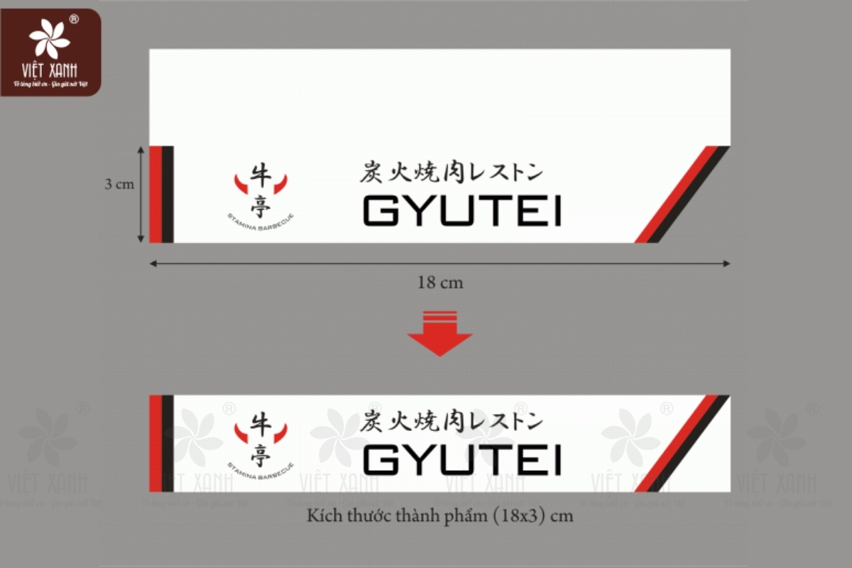 kích thước bao đũa phổ biến trên thị trường