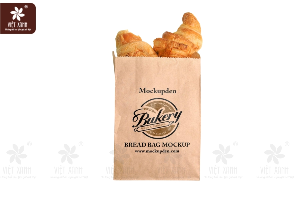 Mẫu bao bì bánh mì đẹp có tại Việt Xanh 2