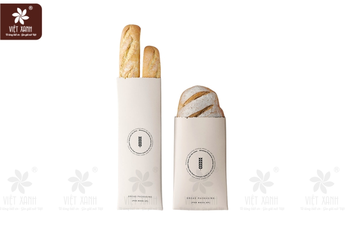Mẫu bao bì bánh mì đẹp có tại Việt Xanh 6
