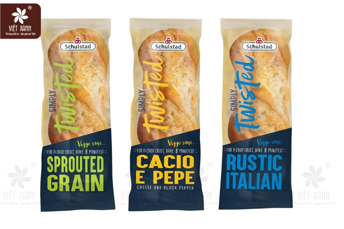 Mẫu bao bì bánh mì đẹp có tại Việt Xanh 7