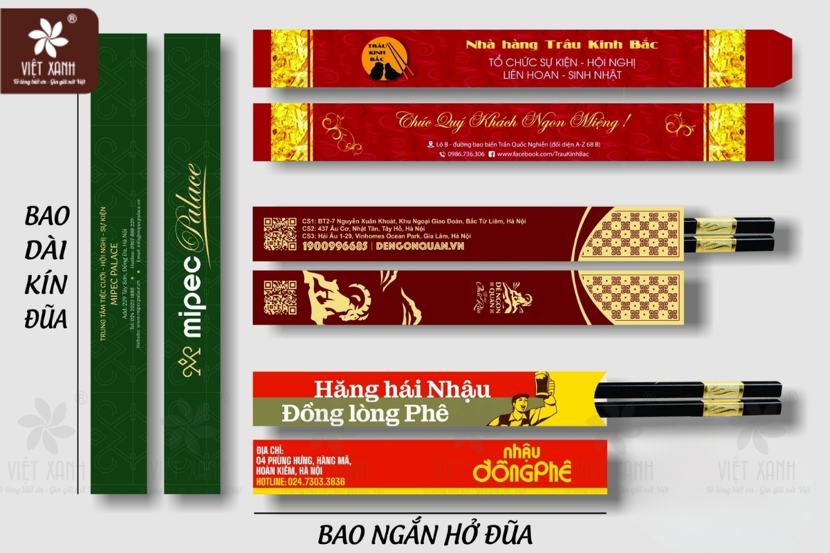 Xu hướng lựa chọn kiểu dáng cho các mẫu bao đũa đẹp hiện nay