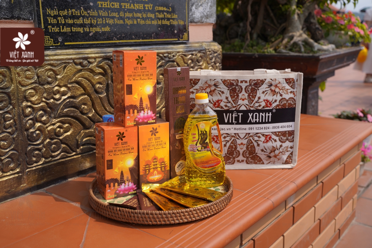 set cúng dường thanh minh Việt Xanh