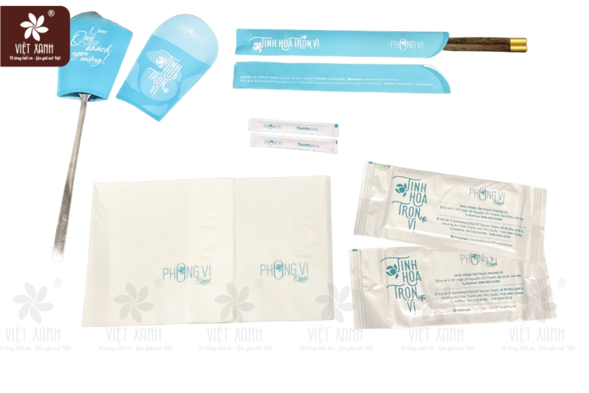 Thiết kế bao bì khăn lạnh mang đậm phong cách sinh thái