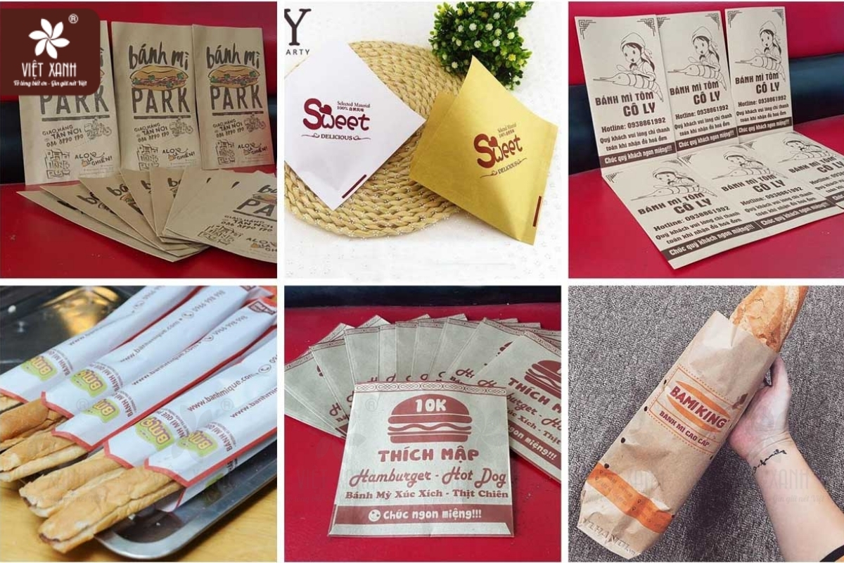Tiêu chuẩn kỹ thuật khi in túi giấy đựng bánh mì tại Hà Nội