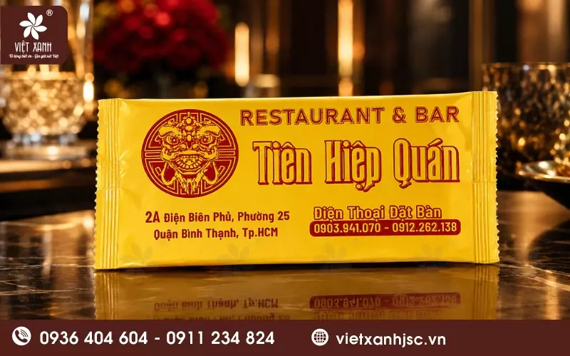 Khăn ướt - Khăn lạnh quán Bar