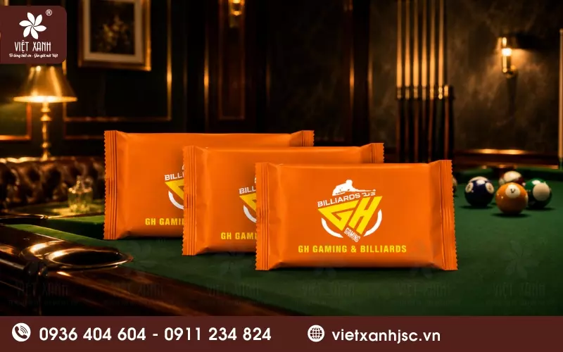 khăn ướt khăn lạnh quán bi a