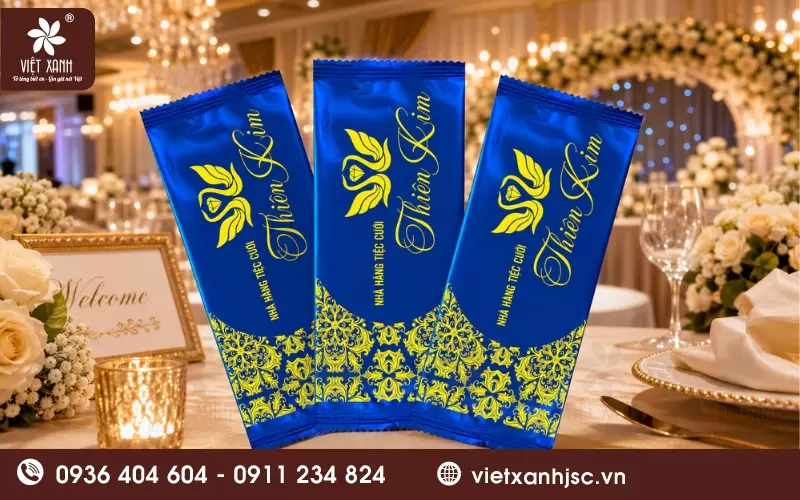 Khăn lạnh sự kiện - Trợ thủ đắc lực mang thông điệp thương hiệu