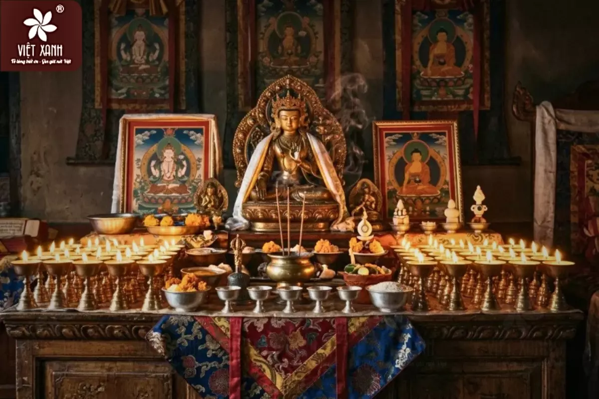 Ý nghĩa của cúng dường nến bơ