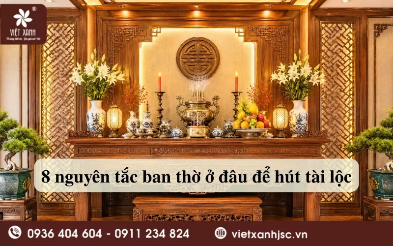 bàn thờ nên đặt ở đâu