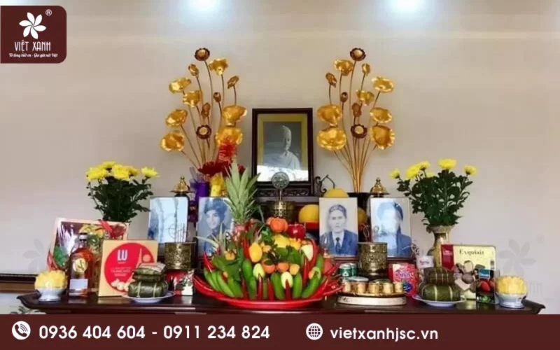 đặt ảnh bàn thờ như thế nào cho đúng