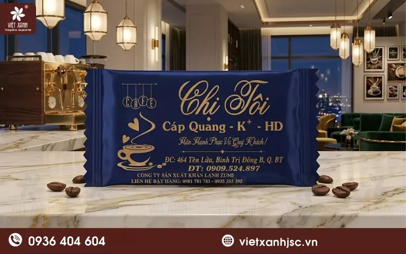 khăn lạnh tại bãi cháy