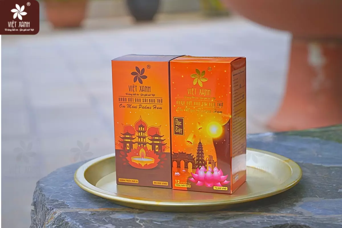 khăn ướt bao sái Việt Xanh