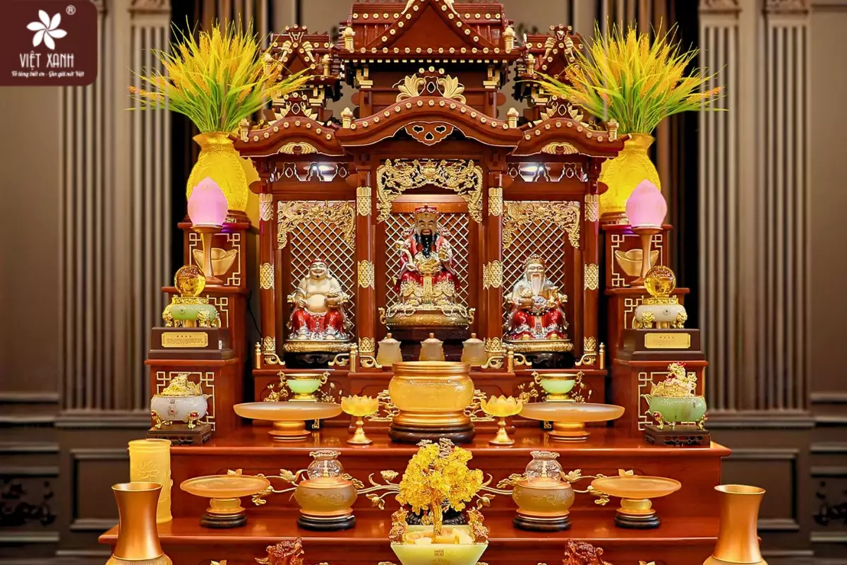 những điều cần tránh khi chọn vị trí sắp xếp bàn thờ thần tài