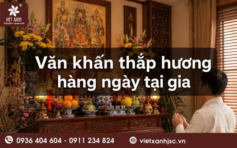 văn khấn thắp hương hàng ngày