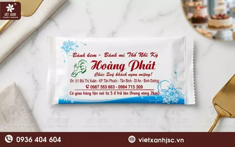 khăn lạnh tại làng hoa Sa Đéc