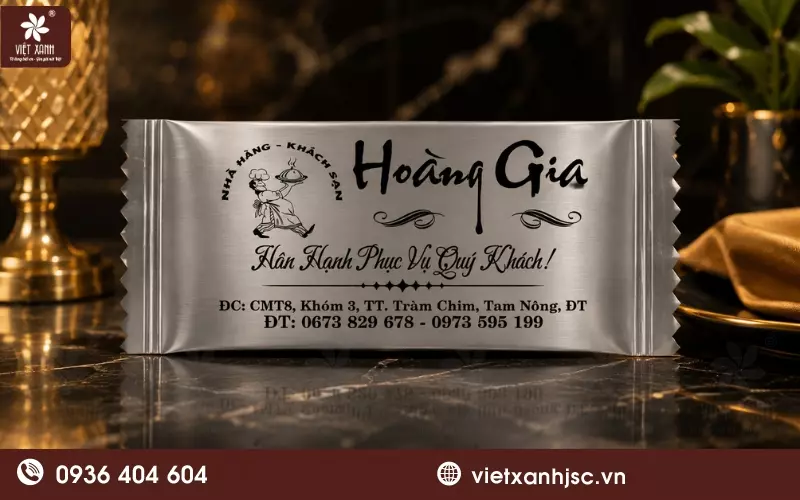 khăn ướt tại cầu giấy