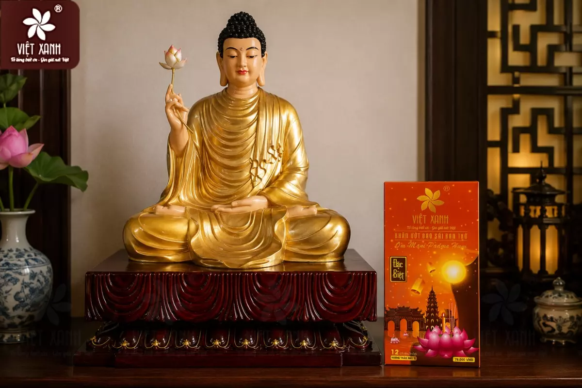 tượng Phật bằng composite
