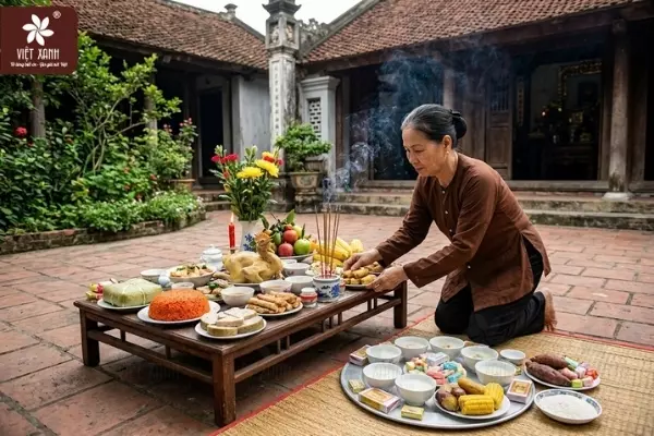 Các lễ vật cơ bản trong mâm cúng rằm tháng 7