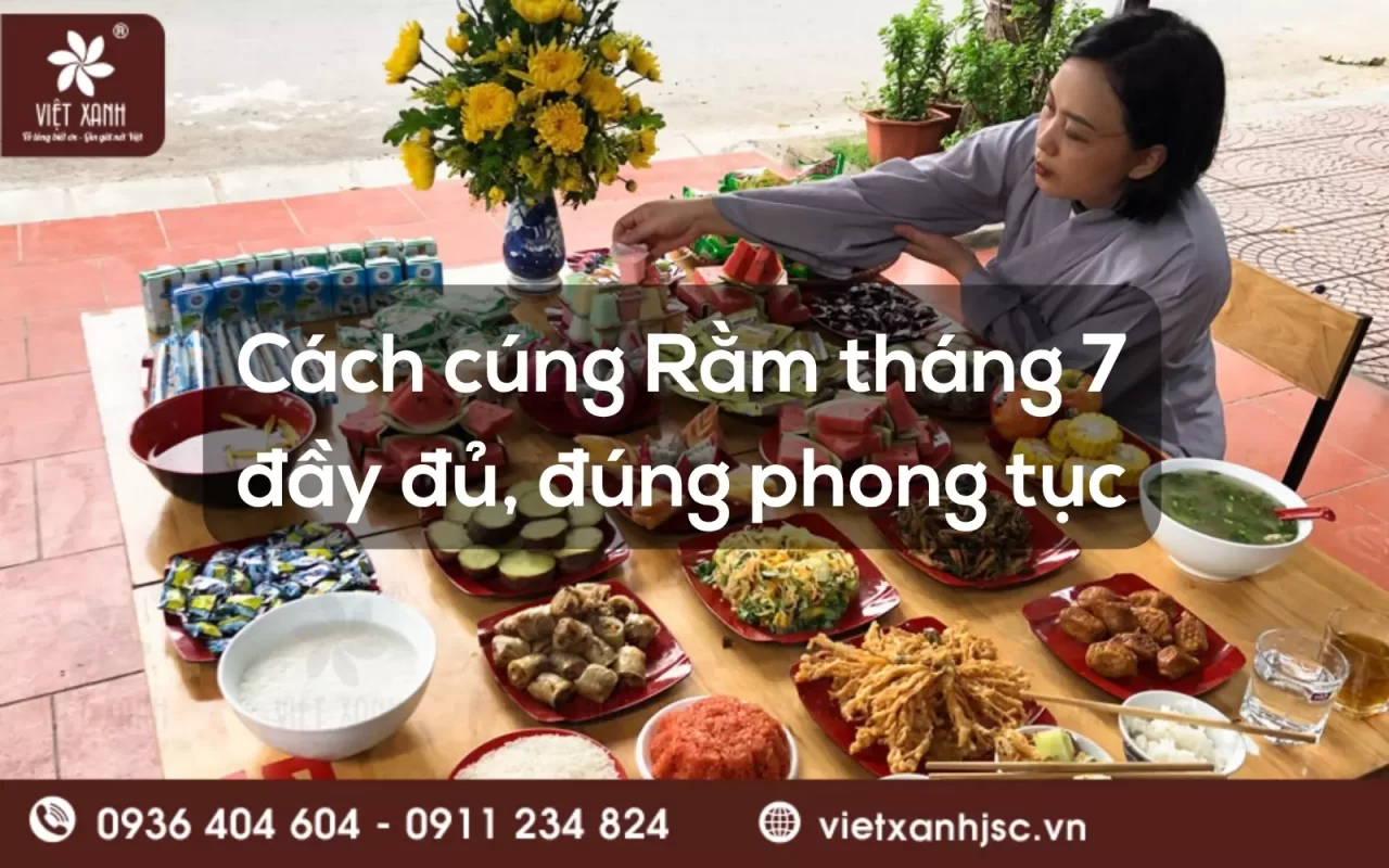 cách cúng rằm tháng 7