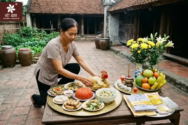 Giải đáp chi tiết mâm cúng rằm tháng 7 gồm những gì cho Gia tiên