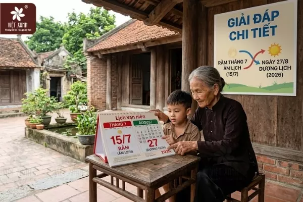 Giải đáp chi tiết rằm tháng 7 âm lịch là ngày bao nhiêu dương lịch?