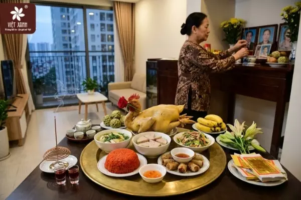 Khám phá chi tiết mâm cơm cúng rằm tháng 7 gồm những gì?