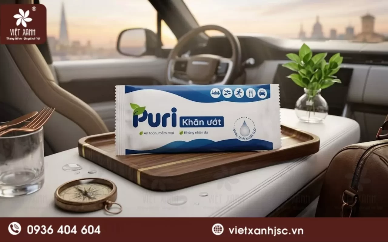 khăn ướt bạc liêu