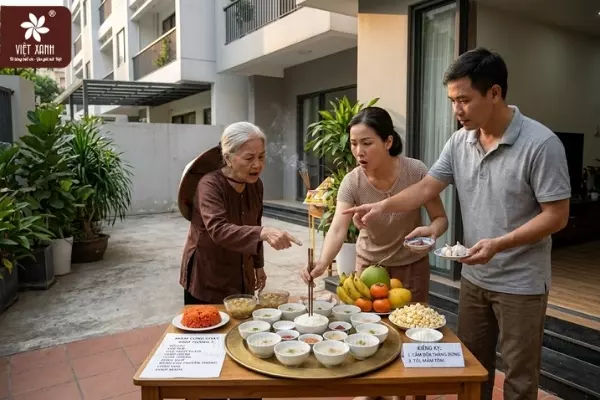 Những kiêng kỵ cần nhớ khi sửa soạn mâm cúng chay rằm tháng 7