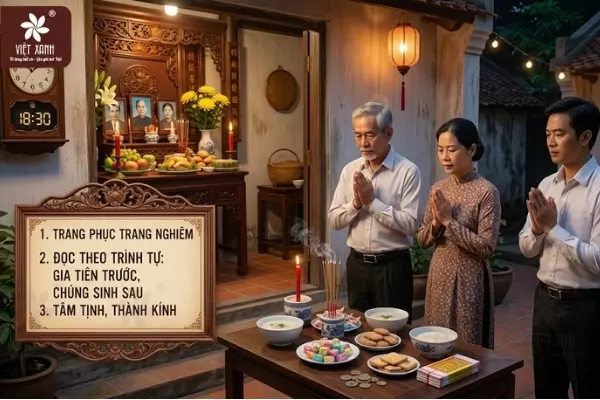 Những lưu ý đặc biệt khi đọc văn cúng rằm tháng 7