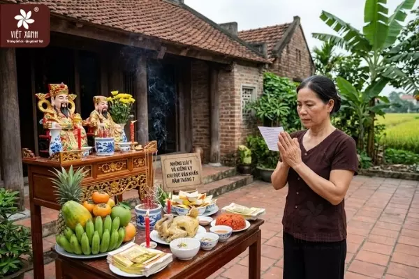 Những lưu ý và kiêng kỵ khi đọc văn khấn rằm tháng 7 thần tài