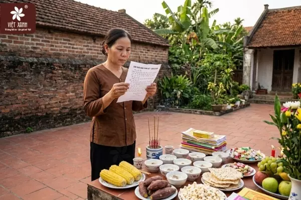 Nội dung chi tiết bài văn khấn rằm tháng 7 cô hồn chuẩn nhất
