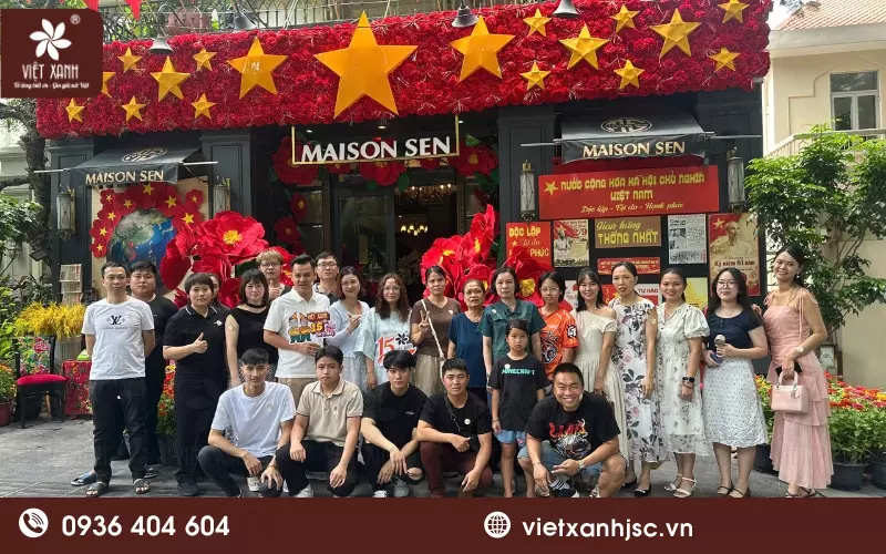 sinh nhật việt xanh 15 năm