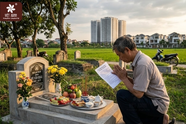 Ý nghĩa của việc đọc văn khấn rằm tháng 7 ngoài mộ