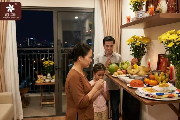 Ý nghĩa tâm linh sâu sắc của mâm cúng rằm tháng 7