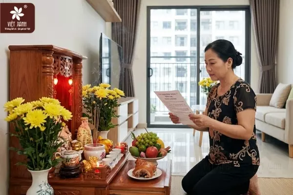 Ý nghĩa thiêng liêng của việc đọc văn khấn rằm tháng 7 thần tài