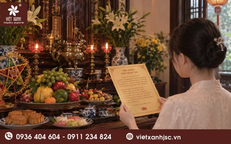 bài khấn rằm trung thu