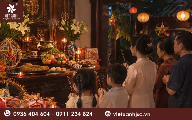 cúng rằm trung thu mấy giờ