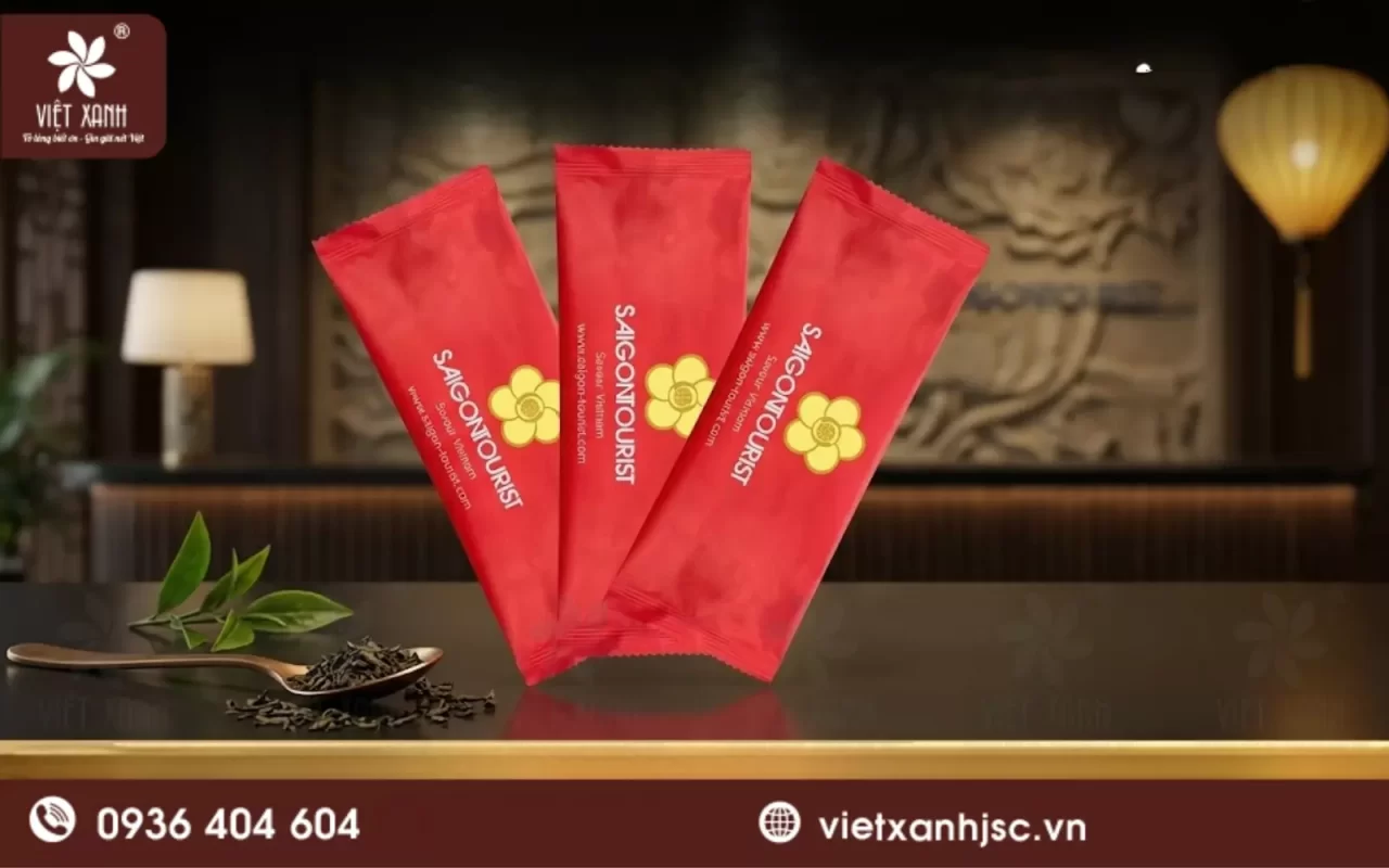 khăn ướt tại bãi sau vũng tàu