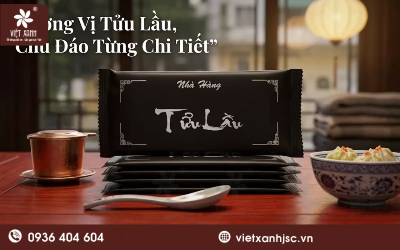 khăn ướt tại bản đôn