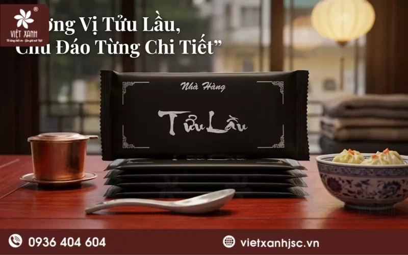 khăn ướt tại bản đôn