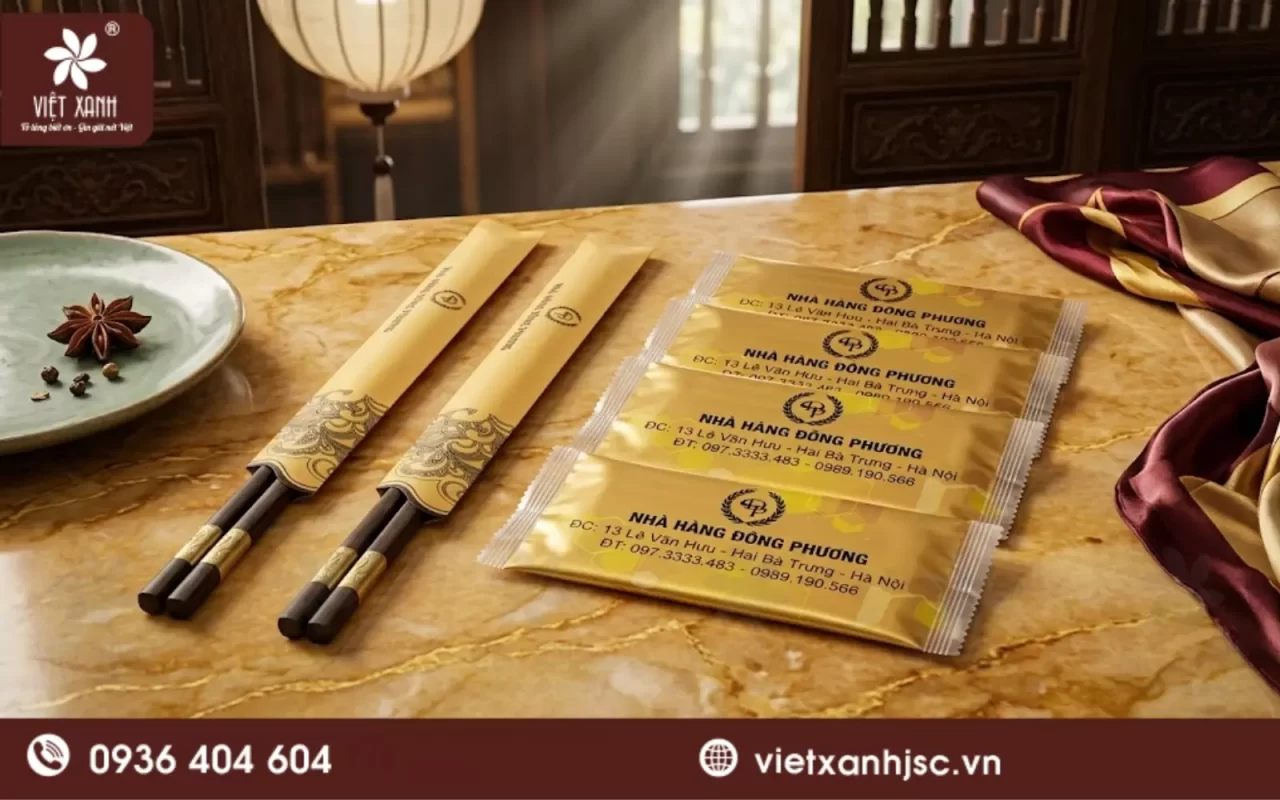 khăn ướt tại bến ninh kiều